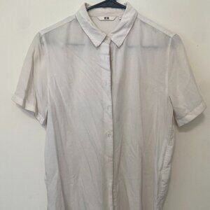 Uniqlo Rayon Button Down Shirt